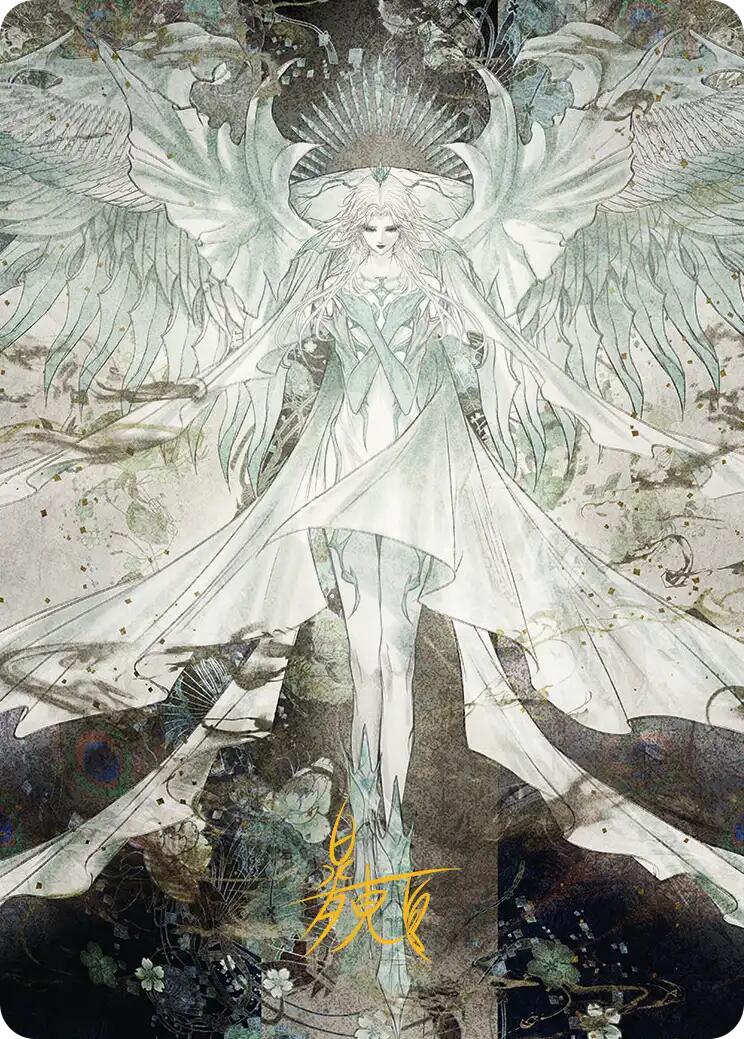 Hydaelyn, the Mothercrystal Art Card (Gold-Stamped Signature) [FINAL FANTASY Art Series] | The Time Vault CA