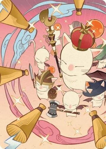 Summon: Good King Mog XII Art Card [FINAL FANTASY Art Series] | The Time Vault CA