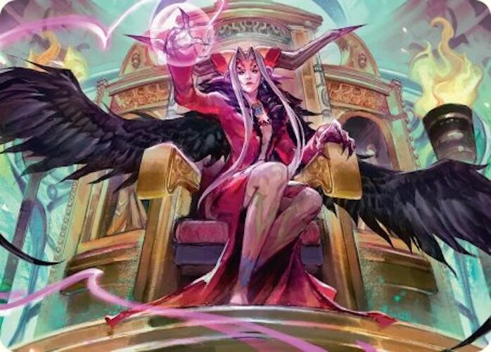 Sorceress's Schemes Art Card [FINAL FANTASY Art Series] | The Time Vault CA