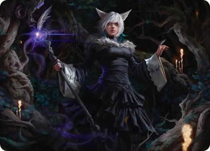 Y'shtola, Night's Blessed Art Card (21) [FINAL FANTASY Art Series] | The Time Vault CA
