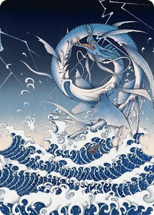 Summon: Leviathan Art Card [FINAL FANTASY Art Series] | The Time Vault CA