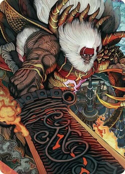 Braska's Final Aeon Art Card [FINAL FANTASY Art Series] | The Time Vault CA