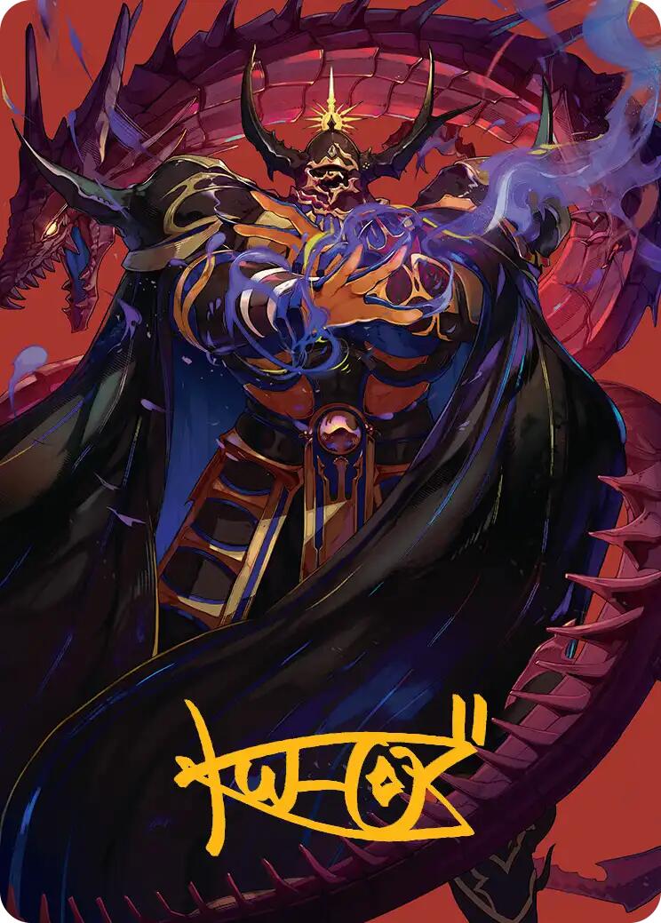 Golbez, Crystal Collector Art Card (Gold-Stamped Signature) [FINAL FANTASY Art Series] | The Time Vault CA