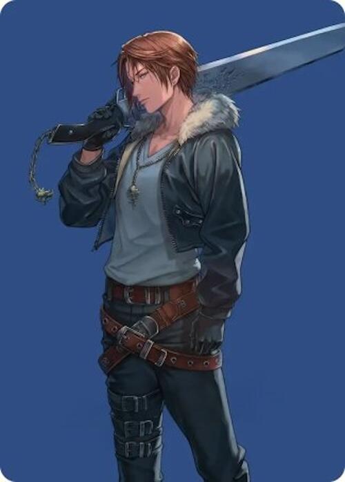 Squall, SeeD Mercenary Art Card [FINAL FANTASY Art Series] | The Time Vault CA