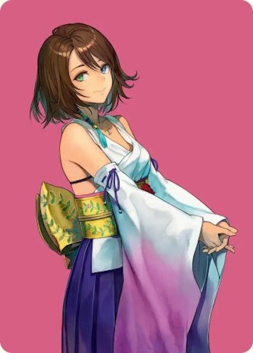 Yuna, Hope of Spira Art Card [FINAL FANTASY Art Series] | The Time Vault CA