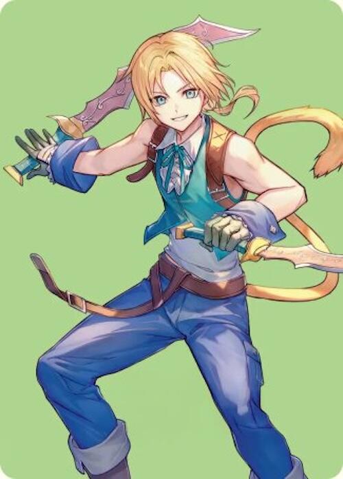 Zidane, Tantalus Thief Art Card [FINAL FANTASY Art Series] | The Time Vault CA