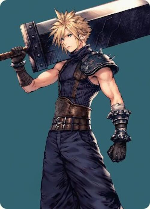 Cloud, Ex-SOLDIER Art Card [FINAL FANTASY Art Series] | The Time Vault CA