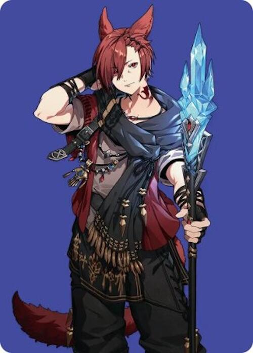 G'raha Tia, Scion Reborn Art Card (51) [FINAL FANTASY Art Series] | The Time Vault CA