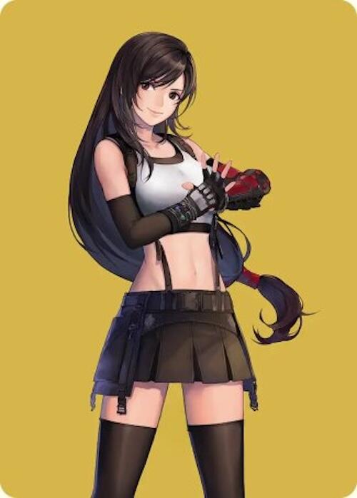 Tifa, Martial Artist Art Card [FINAL FANTASY Art Series] | The Time Vault CA