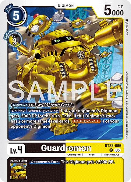 Guardromon [BT22-056] [Cyber Eden] | The Time Vault CA