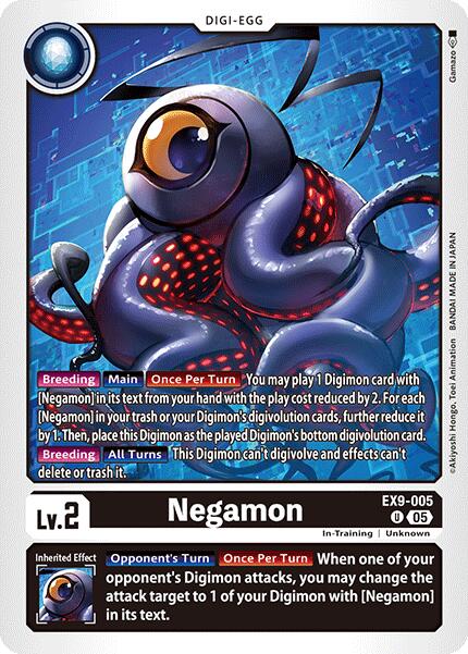 Negamon [EX9-005] [Versus Monsters] | The Time Vault CA