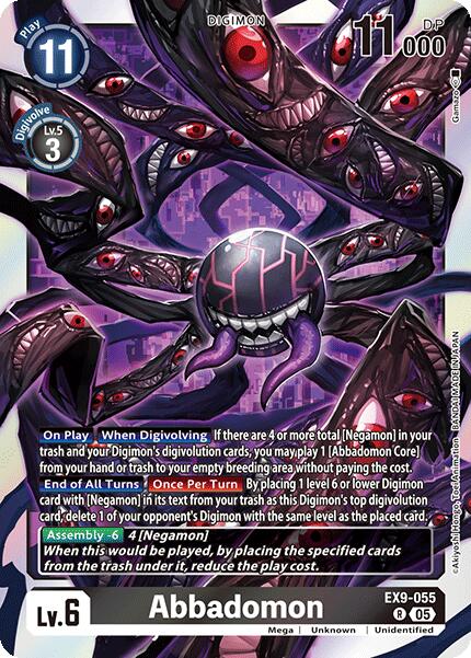 Abbadomon [EX9-055] [Versus Monsters] | The Time Vault CA