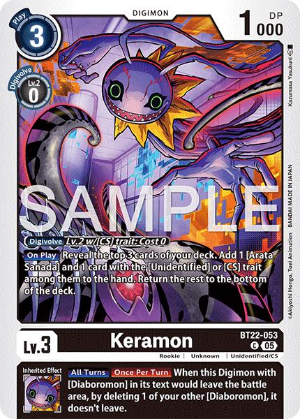 Keramon [BT22-053] [Cyber Eden] | The Time Vault CA