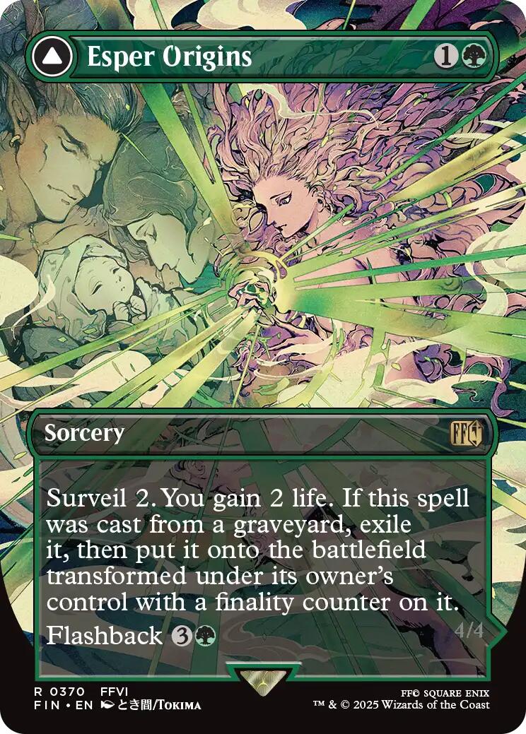 Esper Origins // Summon: Esper Maduin (Borderless) [FINAL FANTASY] | The Time Vault CA