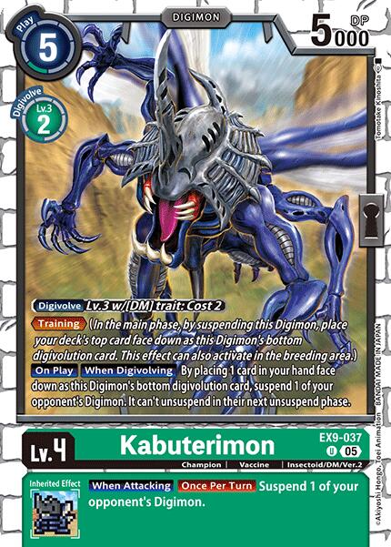 Kabuterimon [EX9-037] [Versus Monsters] | The Time Vault CA