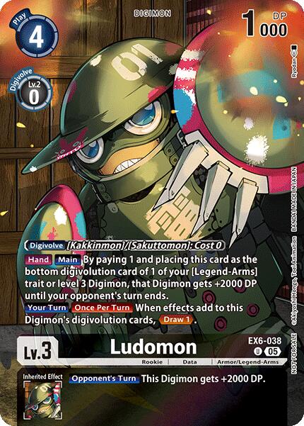 Ludomon [EX6-038] (Box Topper) [Versus Monsters] | The Time Vault CA