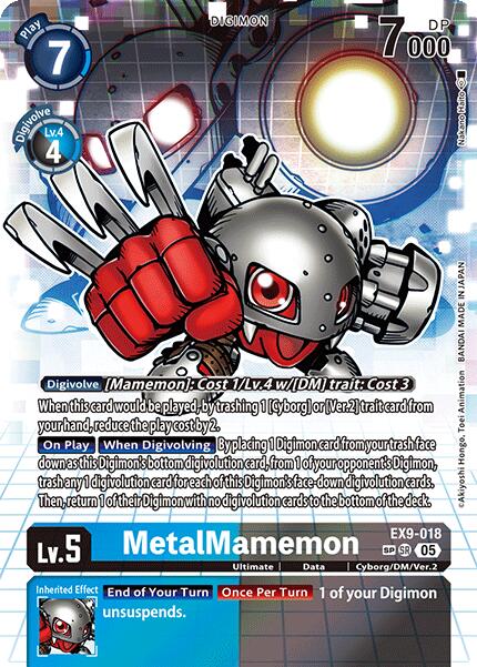 MetalMamemon [EX9-018] (SP) [Versus Monsters] | The Time Vault CA