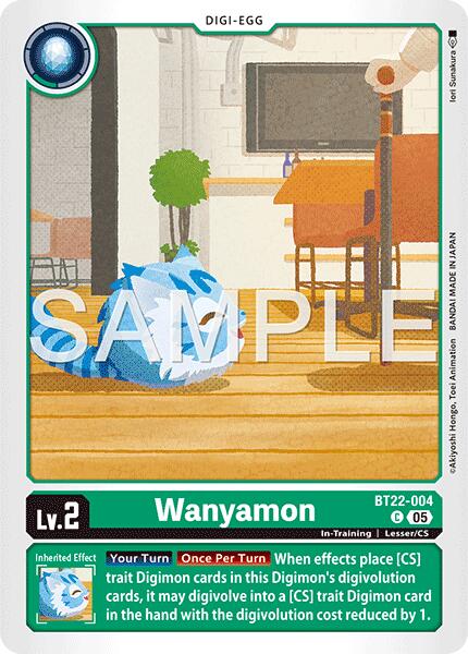 Wanyamon [BT22-004] [Cyber Eden] | The Time Vault CA