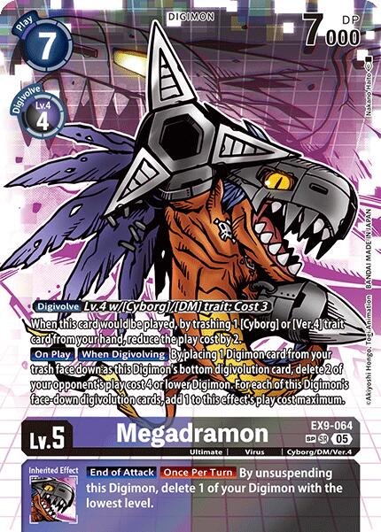 Megadramon [EX9-064] (SP) [Versus Monsters] | The Time Vault CA