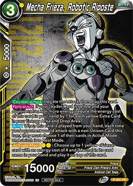 Mecha Frieza, Robotic Riposte (P-331) [Tournament Promotion Cards] | The Time Vault CA