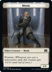 Spider // Monk Double-Sided Token [Double Masters 2022 Tokens] | The Time Vault CA