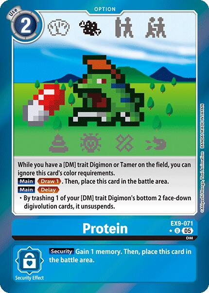 Protein [EX9-071] (Limited Foil) [Versus Monsters] | The Time Vault CA
