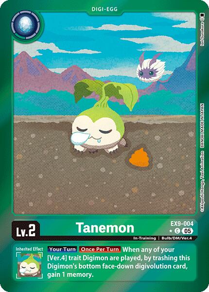 Tanemon [EX9-004] (Limited Foil) [Versus Monsters] | The Time Vault CA