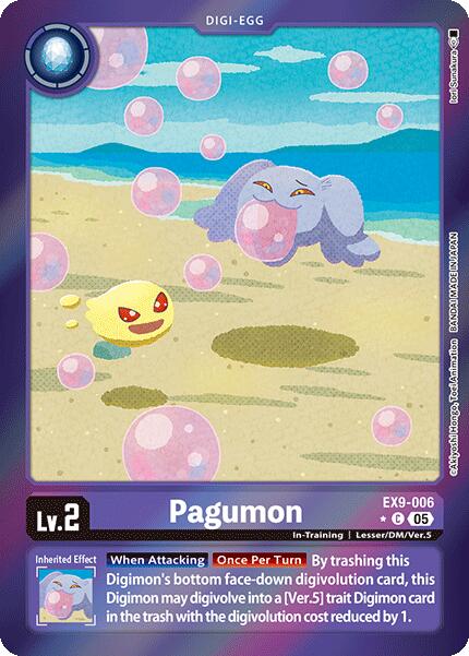 Pagumon [EX9-006] (Limited Foil) [Versus Monsters] | The Time Vault CA