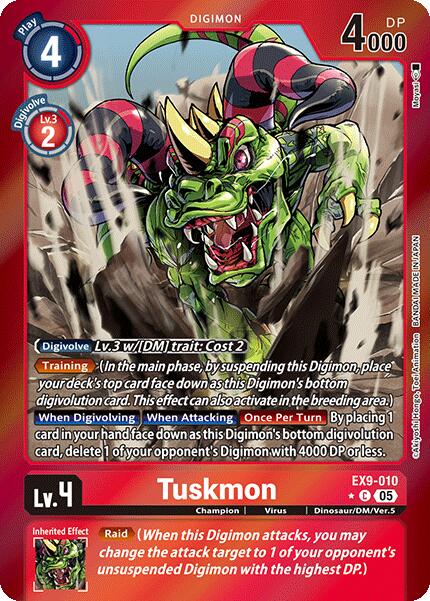 Tuskmon [EX9-010] (Limited Foil) [Versus Monsters] | The Time Vault CA