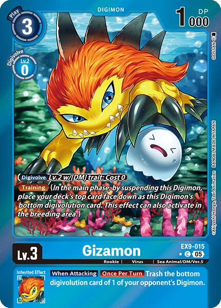 Gizamon [EX9-015] (Limited Foil) [Versus Monsters] | The Time Vault CA