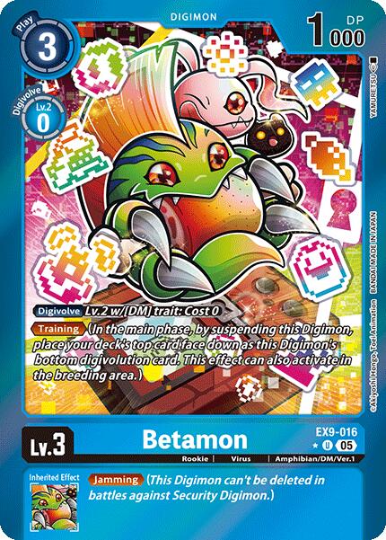 Betamon [EX9-016] (Limited Foil) [Versus Monsters] | The Time Vault CA