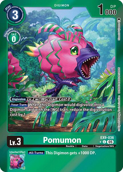 Pomumon [EX9-036] (Limited Foil) [Versus Monsters] | The Time Vault CA