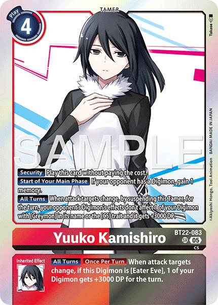 Yuuko Kamishiro [BT22-083] [Cyber Eden] | The Time Vault CA