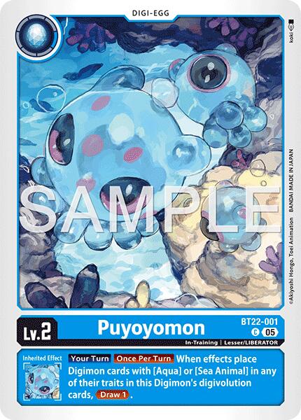 Puyoyomon [BT22-001] [Cyber Eden] | The Time Vault CA