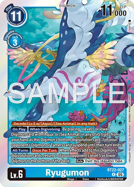Ryugumon [BT22-027] [Cyber Eden] | The Time Vault CA