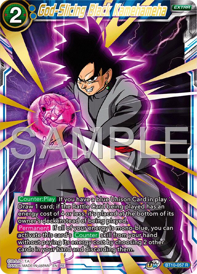 God-Slicing Black Kamehameha (Reprint) (BT10-057) [Premium Anniversary Box 2025] | The Time Vault CA