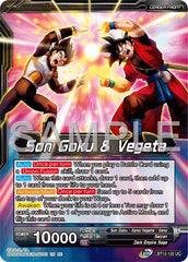 Son Goku & Vegeta // Gogeta, Fateful Fusion (Reprint) (BT12-122) [Premium Anniversary Box 2025] | The Time Vault CA
