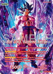 Son Goku // Son Goku, Supreme Warrior (Reprint) (BT16-001) [Premium Anniversary Box 2025] | The Time Vault CA