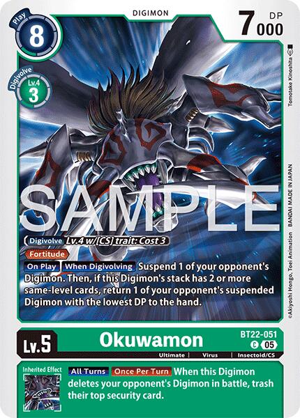 Okuwamon [BT22-051] [Cyber Eden] | The Time Vault CA