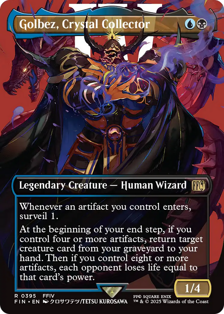 Golbez, Crystal Collector (Borderless) [FINAL FANTASY] | The Time Vault CA