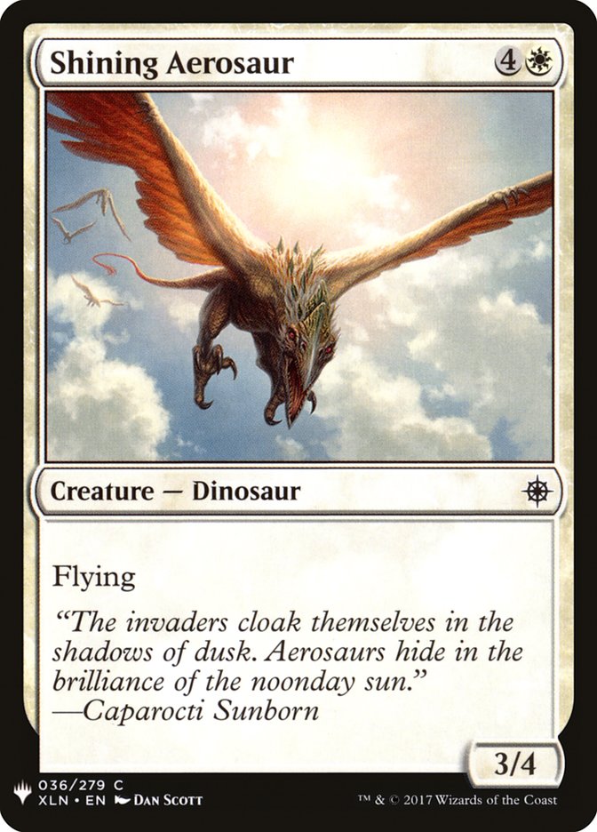 Shining Aerosaur [Mystery Booster] | The Time Vault CA