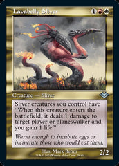 Lavabelly Sliver (Retro Foil Etched) [Modern Horizons] | The Time Vault CA