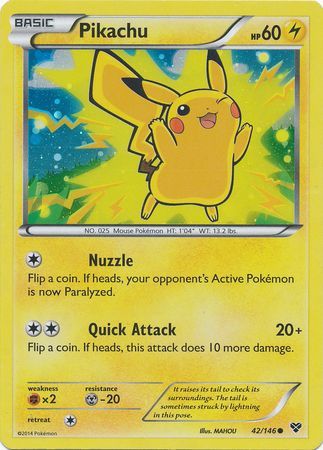 Pikachu (42/146) (2014 Movie Promo) [Miscellaneous Cards] | The Time Vault CA