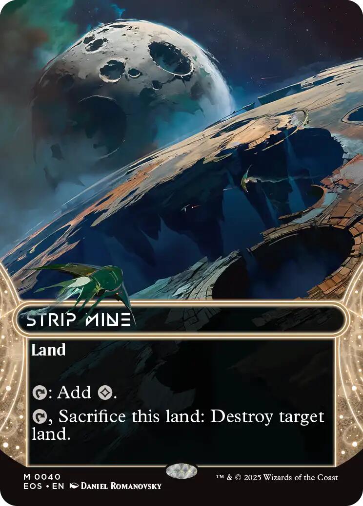Strip Mine (0040) (Borderless) [Edge of Eternities: Stellar Sights] | The Time Vault CA