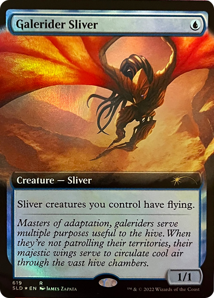 Galerider Sliver (Extended Art) [Secret Lair Drop Series] | The Time Vault CA