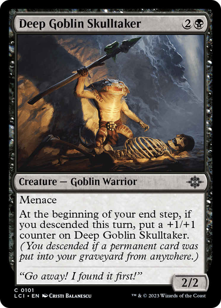 Deep Goblin Skulltaker [The Lost Caverns of Ixalan] | The Time Vault CA