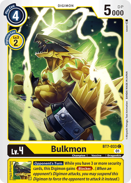 Bulkmon [BT7-033] [Next Adventure] | The Time Vault CA