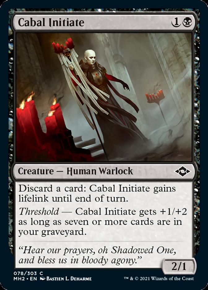 Cabal Initiate [Modern Horizons 2] | The Time Vault CA