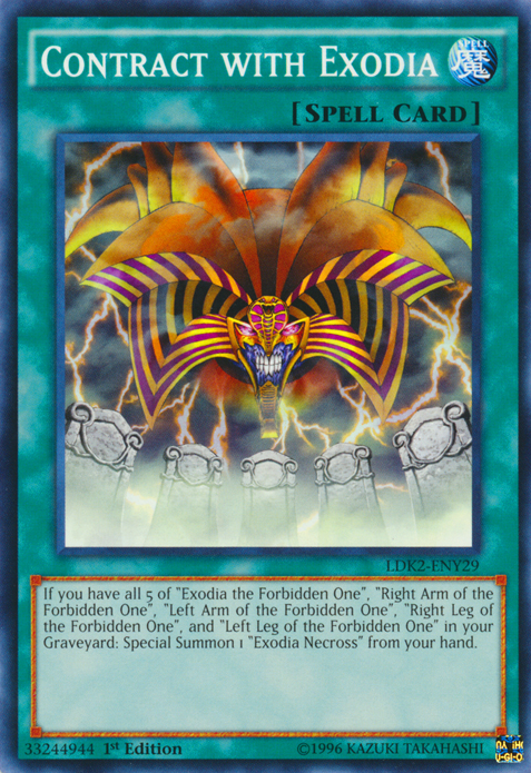 Contract with Exodia [LDK2-ENY29] Common | The Time Vault CA