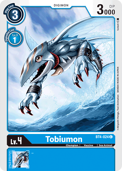 Tobiumon [BT4-024] [Great Legend] | The Time Vault CA